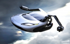 Terrafugia tfx flying car - Artist concept