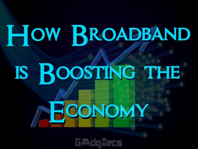 How broadband in boosting the economy in the UK
