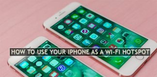 How to use your iPhone as Wi-Fi Hotspot