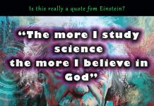 Einstein quote on God