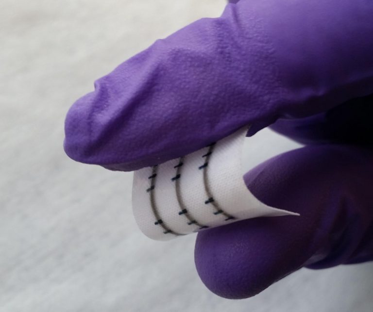 circuit on a fabric