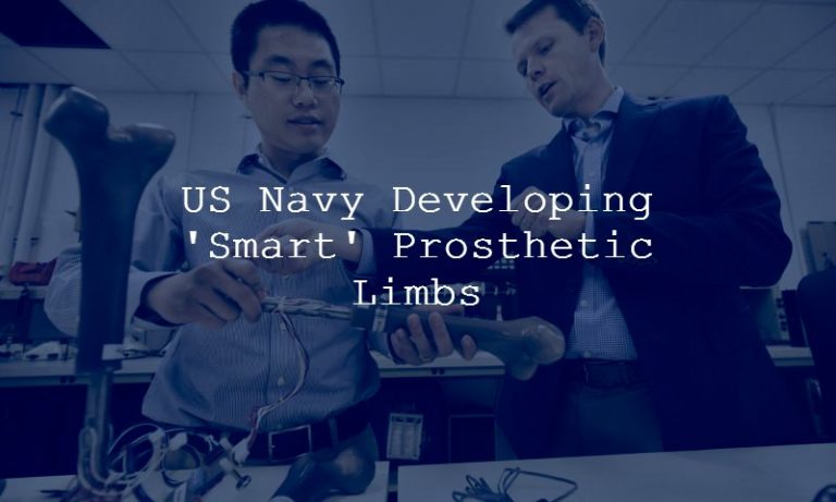 US Navy Developing ‘Smart’ Prosthetic Limbs