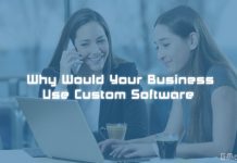 use custom software